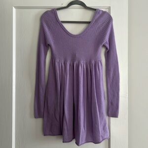 Free people Beach. Lilac sweater dress. Never worn.